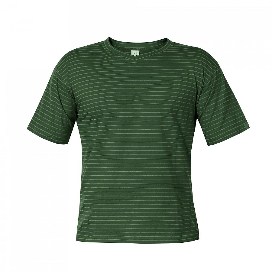 Tričko PXT Antistatic wear zelené kr.rukáv "V" 160 g/m2, vel. L - Obrázek Tričko PXT Antistatic wear zelené kr.rukáv "V" 160 g/m2, vel. L - Obrázek